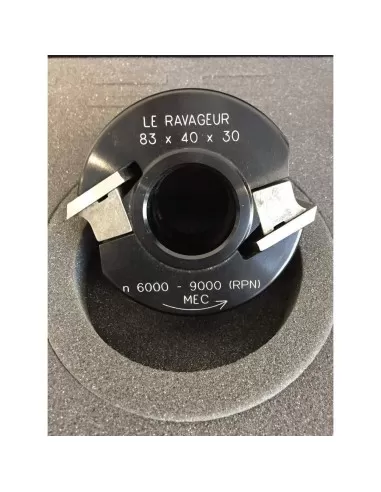 2 - Serie frese toupie per combinata lavorazione legno con testa portacoltelli