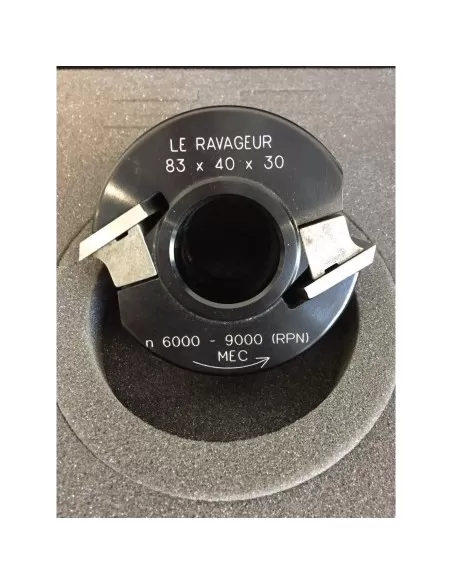 2 - Serie frese toupie per combinata lavorazione legno con testa portacoltelli