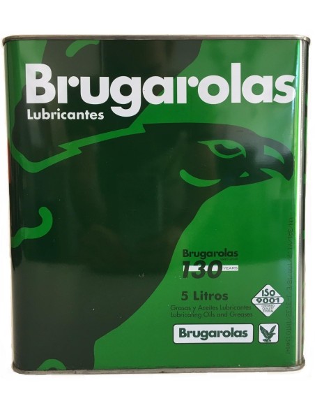 1 - Olio idraulico 5lt iso 46 BRUGAROLAS fluid drive hm-46