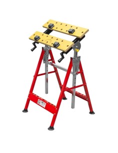 Cavalletto banco piano lavoro pieghevole richiudibile con morse holzmann wst10