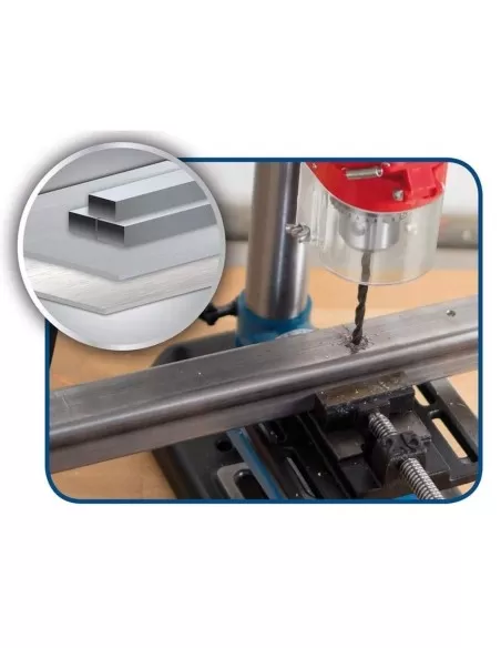 Trapano a colonna da banco con puntatore laser 500w 230v Scheppach dp16vls