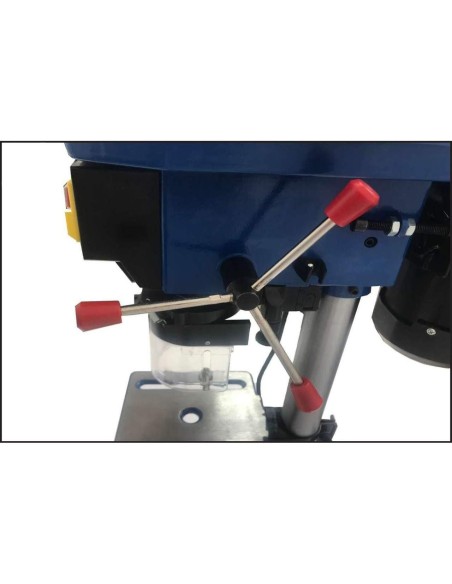 Trapano a colonna da banco con puntatore laser 500w 230v Scheppach dp16vls