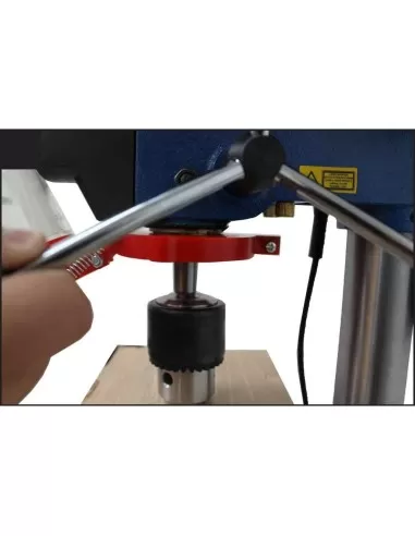 Trapano a colonna da banco con puntatore laser 500w 230v Scheppach dp16vls