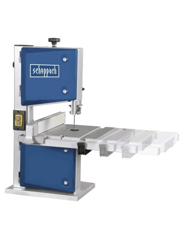 Sega a nastro Scheppach hbs30 per legno 350w goniometro e 3 lame incluse