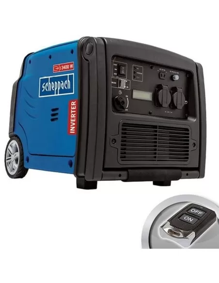 Generatore di corrente inverter 3400w 4 tempi benzina Scheppach sg3400i
