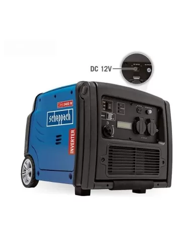 Generatore di corrente inverter 3400w 4 tempi benzina Scheppach sg3400i