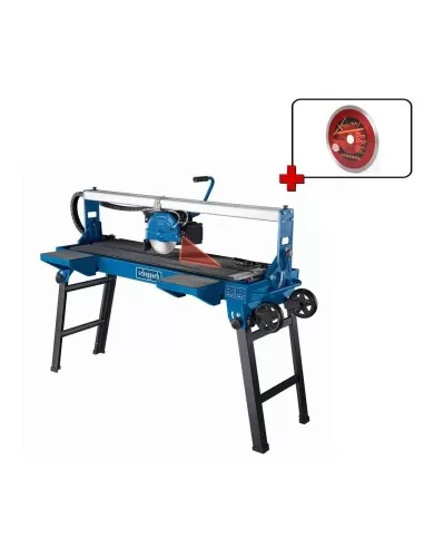 Tagliapiastrelle elettrica acqua 92cm Scheppach fs3600+disco Montolit cph200 mm