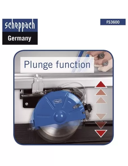 Tagliapiastrelle elettrica acqua 92cm Scheppach fs3600+disco Montolit cph200 mm