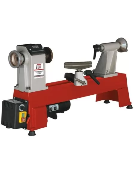 3 - Tornio da legno 770w 460mm da banco holzmann d460fxl + prolunga d460bvl