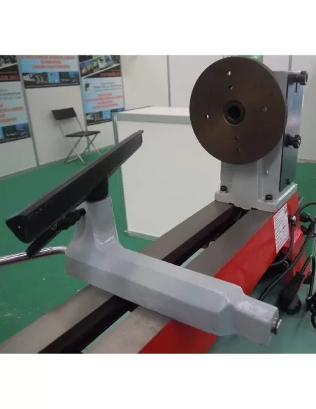 4 - Tornio da legno 770w 460mm da banco holzmann d460fxl + prolunga d460bvl