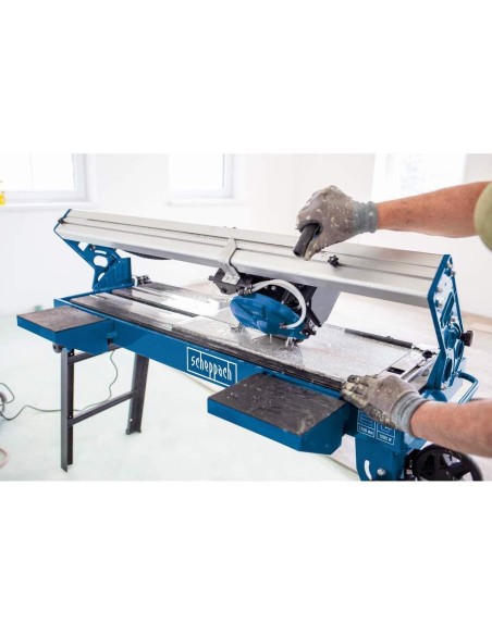 Tagliapiastrelle elettrica acqua 120cm Scheppach fs4700+disco Montolit cph230 mm