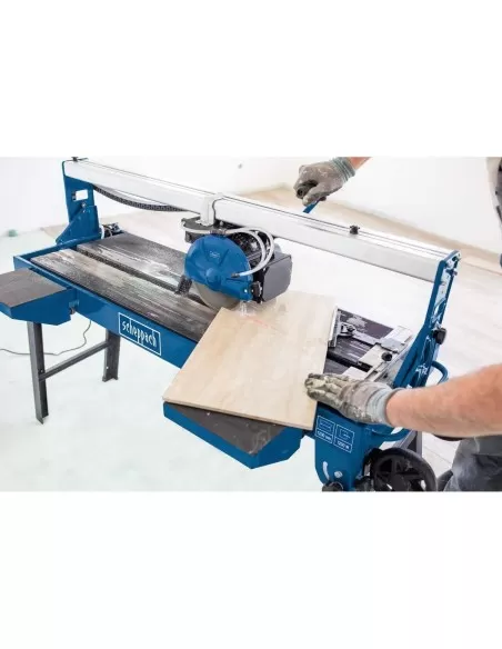 Tagliapiastrelle elettrica acqua 120cm Scheppach fs4700+disco Montolit cph230 mm