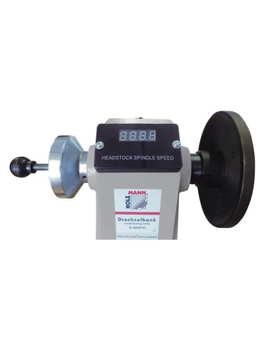 Tornio da legno 770w 460mm da banco holzmann d460fxl + prolunga d460bvl