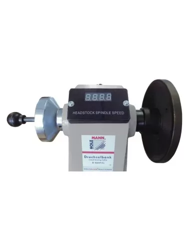 8 - Tornio da legno 770w 460mm da banco holzmann d460fxl + prolunga d460bvl