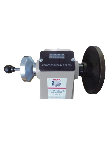 Tornio da legno 770w 460mm da banco holzmann d460fxl + prolunga d460bvl