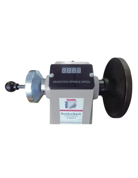 8 - Tornio da legno 770w 460mm da banco holzmann d460fxl + prolunga d460bvl