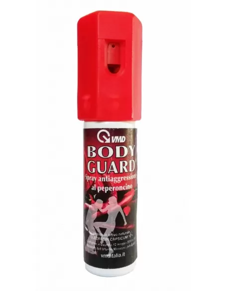 1 - Bomboletta spray al peperoncino autodifesa 16 ml VMD BODY GUARD