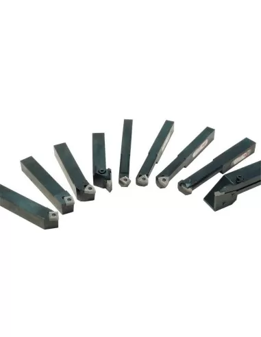 Tornio parallelo metallo velocita' variabile holzmann ed400fd + utensili 9tlg10