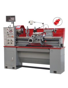 Tornio parallelo da ferro metallo con visualizzatore 400v holzmann ed1000gdig