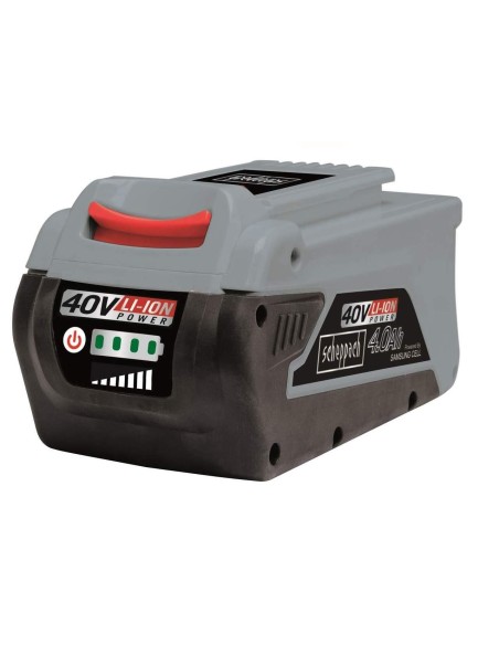 1 - Batteria al litio 4,0 ah 40v Scheppach bps4.0-40li