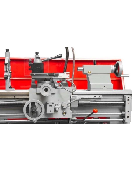 Tornio parallelo da ferro metallo con visualizzatore 400v holzmann ed1000gdig