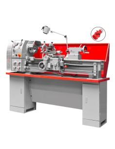 Tornio da ferro metallo parallelo con banco 400v holzmann ed1000n