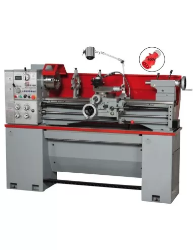 Tornio parallelo da ferro metallo 400v holzmann ed1000f