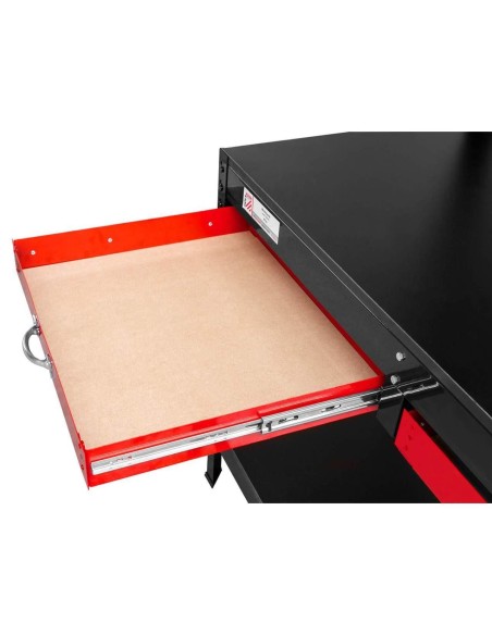 Banco da lavoro tavolo officina cassetti parete porta utensili holzmann wt06