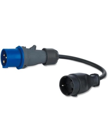 1 - Prolunga adattatore 0,5 metri spina industriale presa schuko