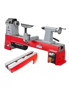 Tornio da legno 735w 510mm variatore velocita' holzmann d510f + prolunga 644 mm