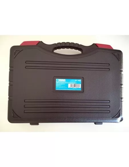 2 - Serie cassetta di chiavi a bussola da 1/2" 10-32 mm e accessori 24 pz Fervi 0620