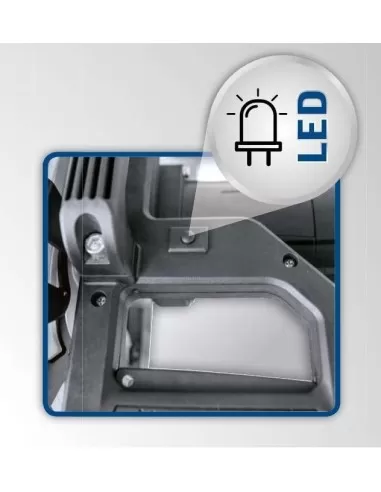 3 - Troncatrice radiale per legno Scheppach hm216 2000w con 2 dischi