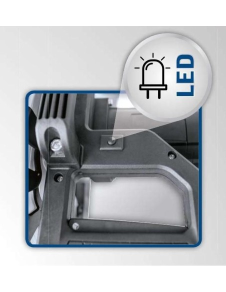 Troncatrice radiale per legno Scheppach hm216 2000w con 2 dischi