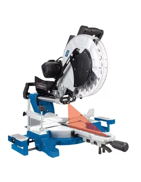 2 - Troncatrice radiale per legno Scheppach hm140l 2000w ø305 taglio ambo i lati 2 - Troncatrice radiale per legno Scheppach hm140l 2000w ø305 taglio ambo i lati