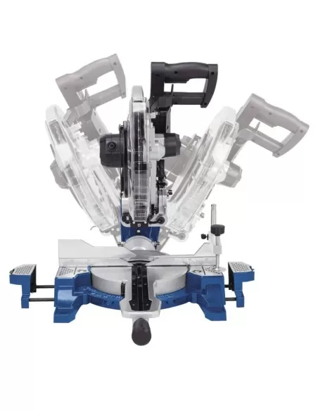 3 - Troncatrice radiale per legno Scheppach hm140l 2000w ø305 taglio ambo i lati 3 - Troncatrice radiale per legno Scheppach hm140l 2000w ø305 taglio ambo i lati