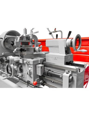 Tornio parallelo da ferro metallo con visualizzatore 400v holzmann ed1500indig80
