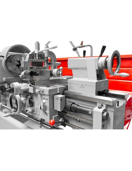 Tornio parallelo da ferro metallo con visualizzatore 400v holzmann ed1500indig80