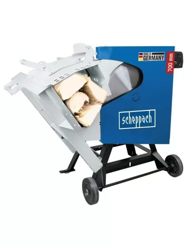 2 - Sega circolare taglia tronchi a scoppio basculante 700 mm Scheppach hs720b