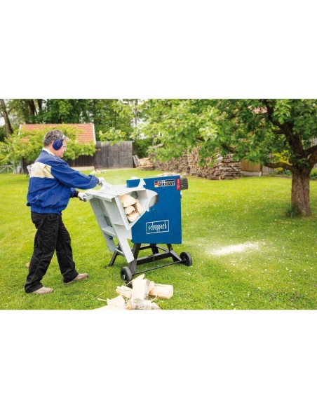 5 - Sega circolare taglia tronchi a scoppio basculante 700 mm Scheppach hs720b