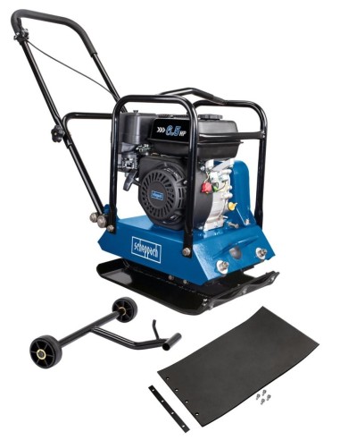 Piastra vibrante Scheppach hp1200s a scoppio 6.5hp 15kN 196cc