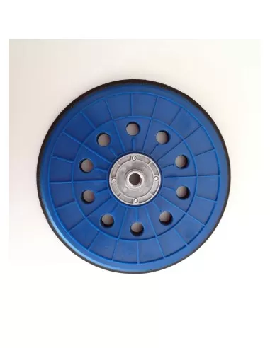 1 - Platorello in velcro 210mm 10 fori per levigatrice Scheppach ds900 ds920 e ds930