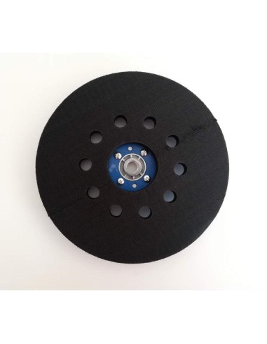 2 - Platorello in velcro 210mm 10 fori per levigatrice Scheppach ds900 ds920 e ds930