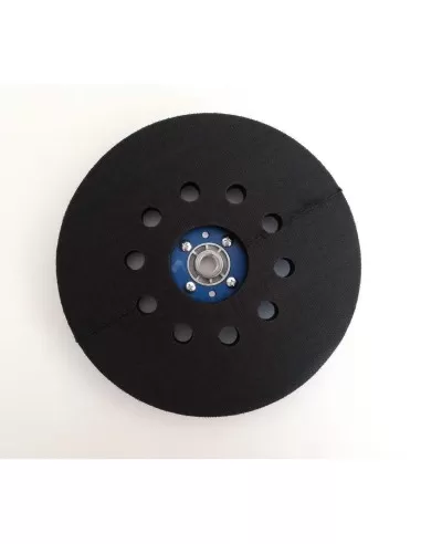 2 - Platorello in velcro 210mm 10 fori per levigatrice Scheppach ds900 ds920 e ds930