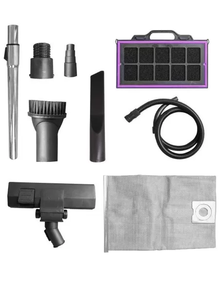 Aspirapolvere aspiratore liquidi aspiratutto bidone 30l Holzmann nts30l smart