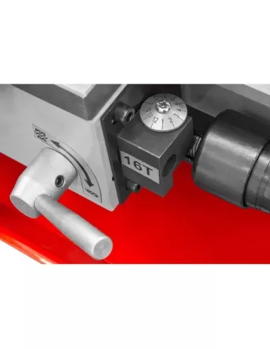 Tornio parallelo ferro metallo holzmann ed300eco + set 9 pz utensili 9tlg10