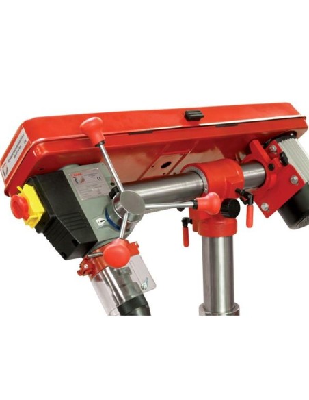 Trapano a colonna con trasmissione a cinghia 230v holzmann sb3116rhn