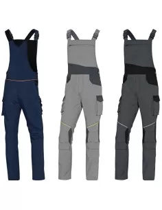 1 - Salopette da lavoro multitasche da uomo Deltaplus mcsa2 mach2 corporate