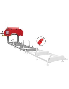 Segatronchi con binario sega nastro holzmann bbs550smart_400v