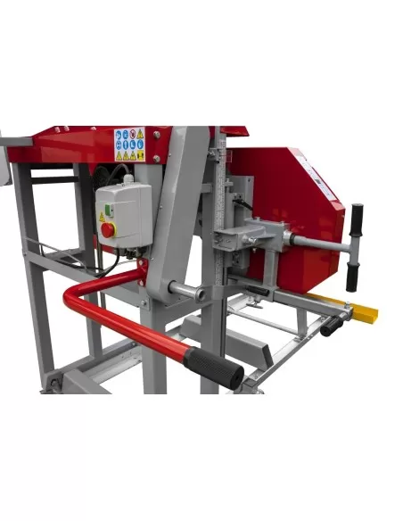 Segatronchi con binario sega nastro holzmann bbs550smart_400v