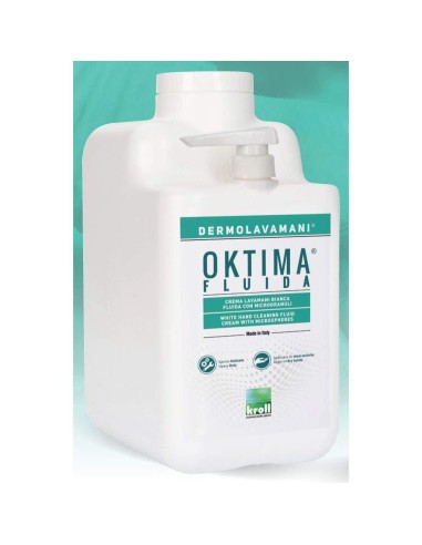 1 - Sapone crema pasta lavamani con dosatore oktima fluidal ecolabel KROLL 9326 5 kg